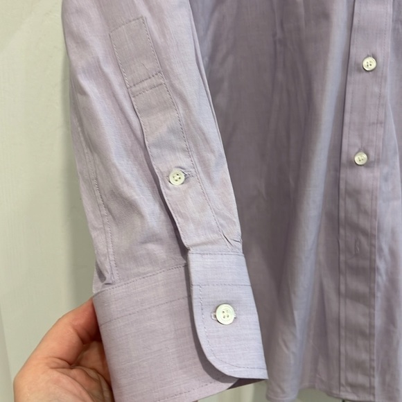 J. Crew Button Down Shirt Womens Lilac Size 6 - Picture 4 of 8